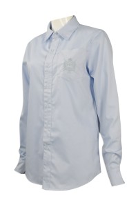 SU254  團體訂購長袖校服恤衫 網上下單長袖校服恤衫 澳洲  校服恤衫生產商